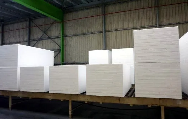 Polystyrene blocks
